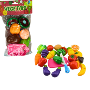 Vegetais/frutas com velcro